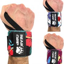 BEAR GRIP - SPECIAL EDITION Premium weight lifting wrist support wraps, (Sold in pairs)