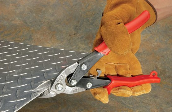 Wiss M5R Tinsnips & Aviation Compound Snips, Red, 7/8" - 9-3/4" - Image 2