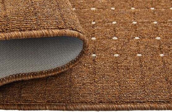 Dandy by William Armes, Stanford Small Rug Washable Kitchen Mat, Chestnut with Sugar, 100 x 67 - Image 3
