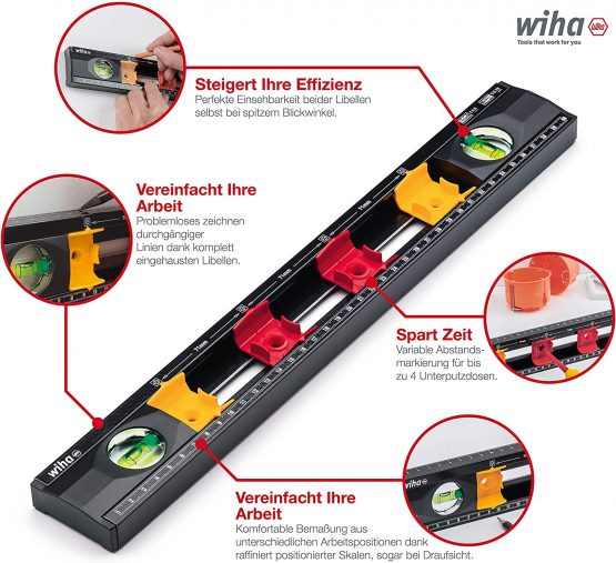 WIHA SB24691 Electrician's spirit level, Black - Image 2