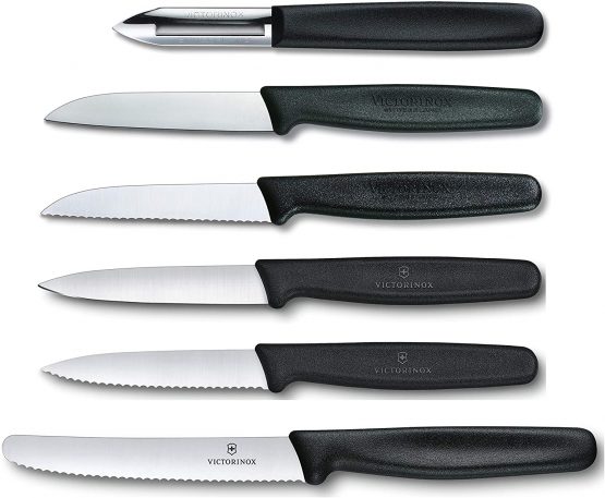Victorinox 6-Piece Paring Knife, stainless_steel, Black, 30 x 5 x 5 cm - Image 2