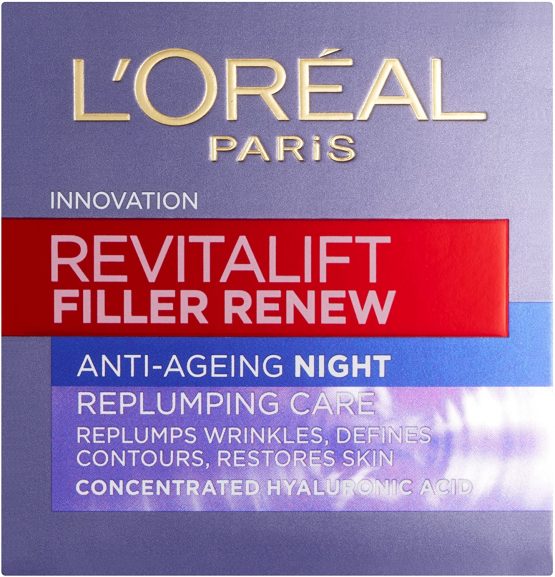 L'Oreal Revitalift Filler Hyaluronic Acid Anti-Ageing Night Cream 50 ml