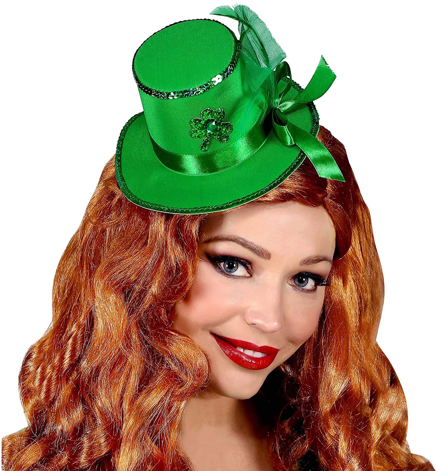 WIDMANN Women's Widmann St Patrick ́s Day Mini Cylinder with Hair Clips - Image 2