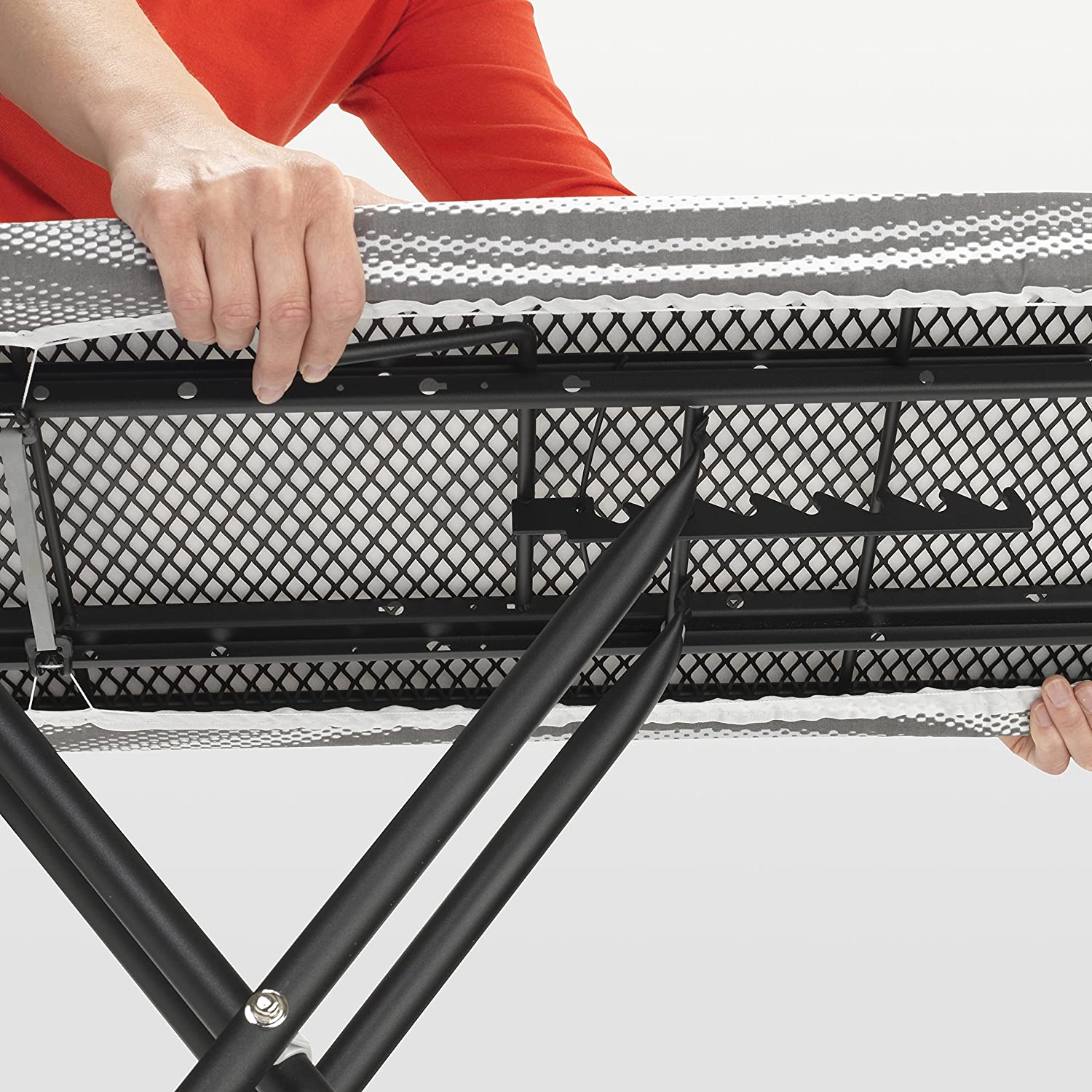Brabantia Standard Ironing Board, Size B, Titan Oval - Limited Edition with Solid Steam Unit Holder, Metal - Image 3