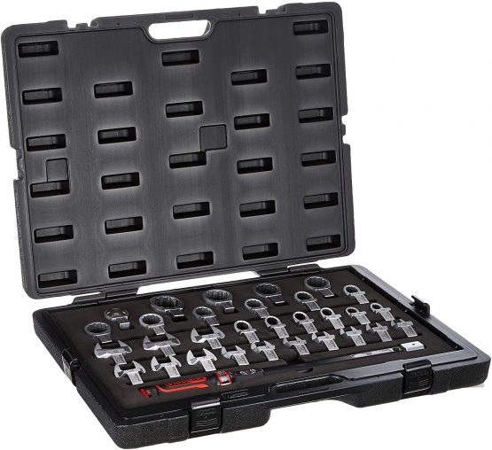 KS Tools 516.1730 14x18mm Torque Tool Set, 31 pcs. 40-200Nm