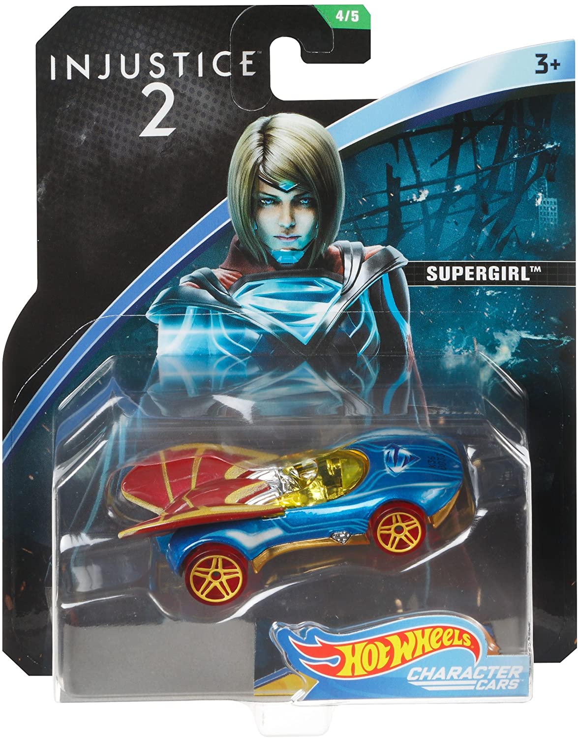 Hot Wheels Character Cars - Injustice 2 Supergirl - Image 4