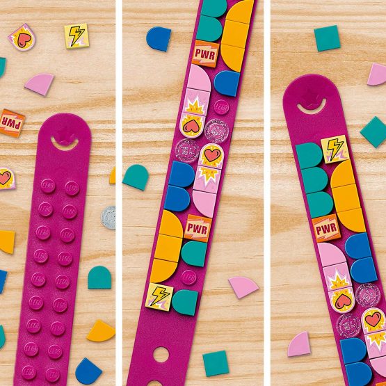 LEGO 41919 DOTS Power Bracelet Beads Jewellery Set, BFF Gifts Arts and Crafts for Kids - Image 4