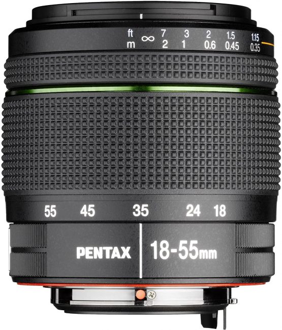 Pentax smc DA 18-55mm f/3.5-5.6 AL WR Zoom Lens