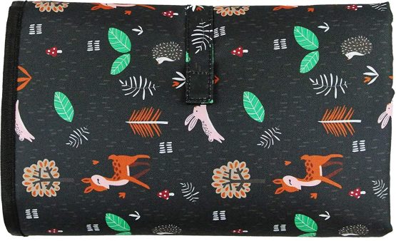 JollyEst® Foldable Travel Changing Mat | Extra Large 70cm x 55cm, Padded, Free Wet-Dry Bag - Image 4