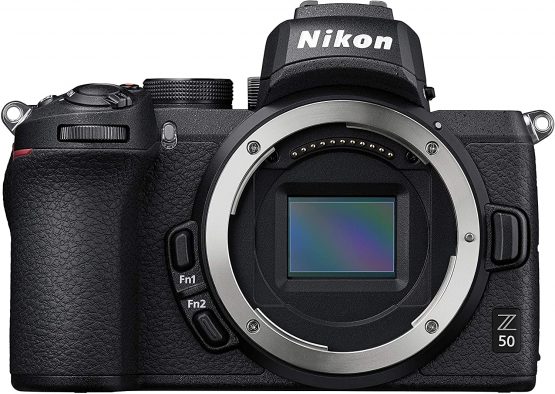Nikon Z50 Body Mirrorless Camera (209-point Hybrid AF, High speed image processing, 4K UHD movies, High Resolution LCD Monitor) VOA050AE
