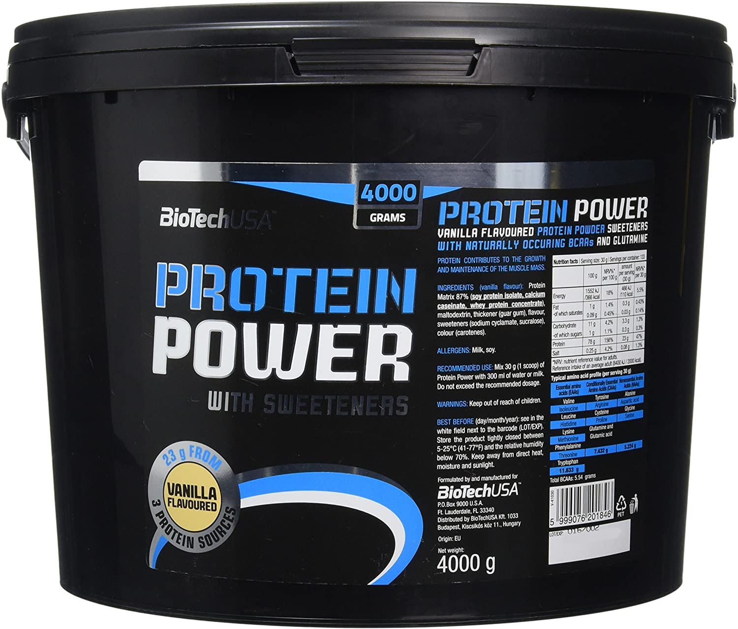 BioTechUSA Protein Power, 4 kg