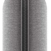 EVA SOLO Scandinavian Design Fridge Carafe 1 Litre Borrosilicate Glass Stainless Steel Silicone Dishwasher Safe 100% Drip Dark Grey Wowen 1.0 L
