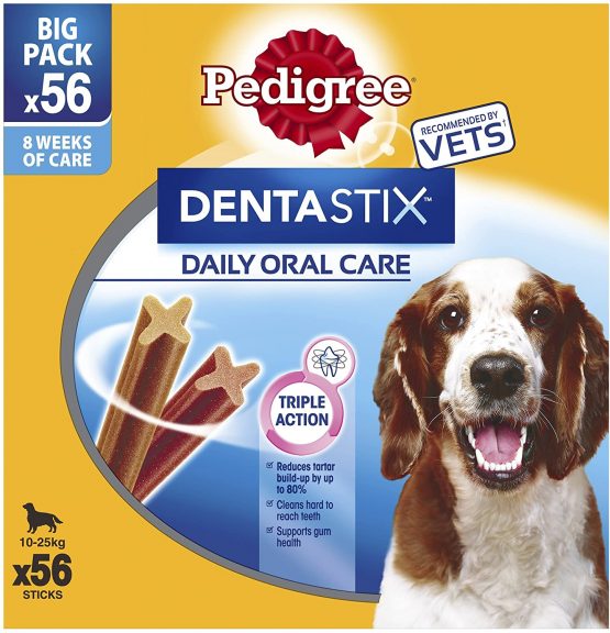 Pedigree Dentastix Daily Oral Care Medium Dog 56 Sticks, 1.44kg - Image 3