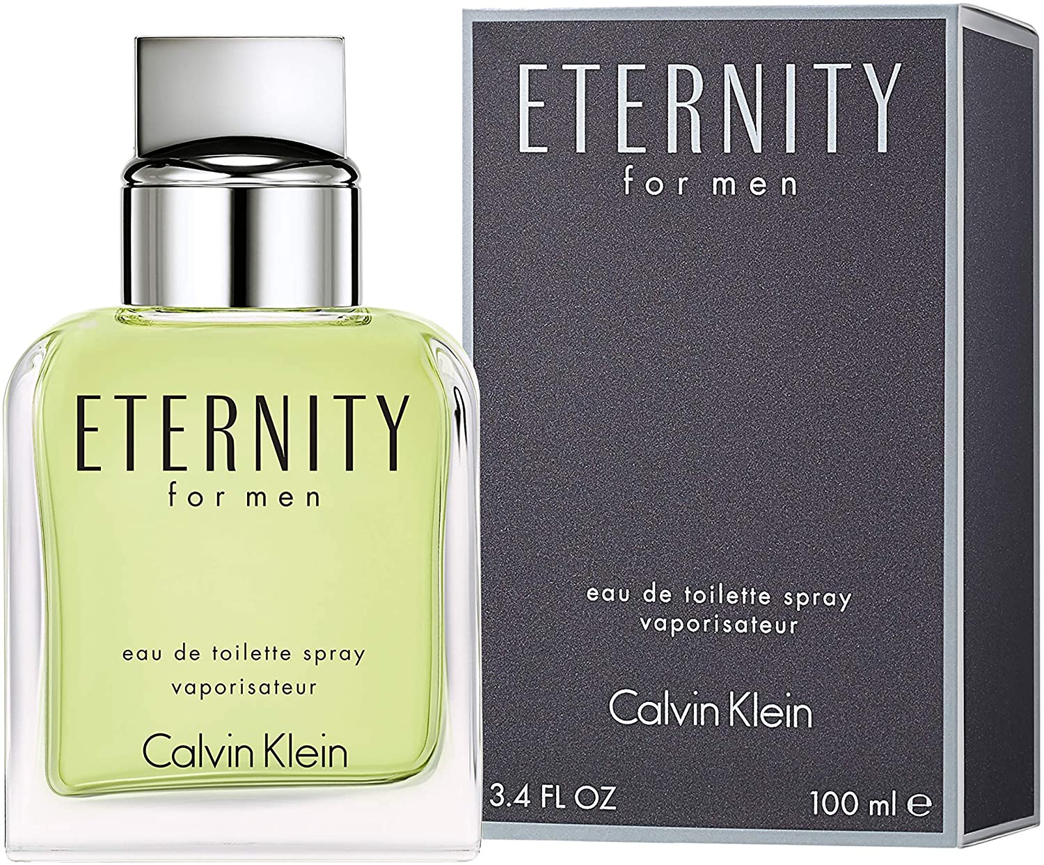 CALVIN KLEIN Eternity, Eau de Toilette For Men, Fougere Fragrance with Notes of Bergamot, Geranium and Moss, Medium Longevity - Image 2