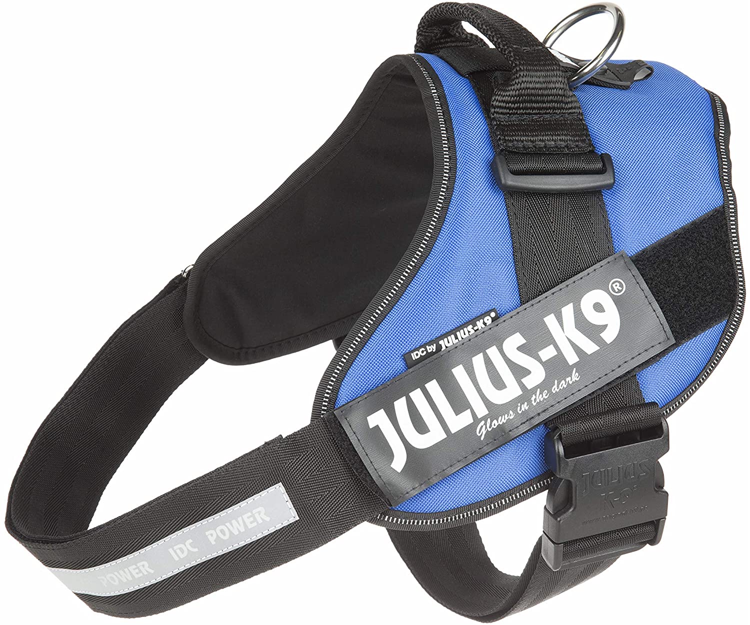 Julius-K9, 16IDC-B-3, IDC Powerharness, dog harness, Size: 2XL/3, Blue