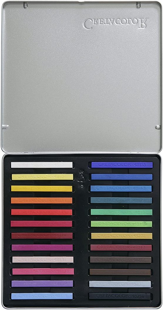 Cretacolor Hard Pastel Tin Set of 24 Hard Pastel Tin Set of 24 - Image 2