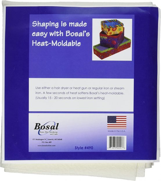 Bosal Heat Moldable Stabilizer-20 inch x 36 inch, White - Image 2