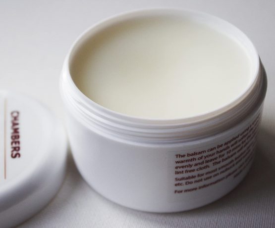 Natural Chambers Leather Balsam Conditioner 200ml (Vanilla Notes) - Image 2