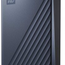 Western Digital 5 TB My Passport Ultra, Portable Hard Drive with Password Protection and Auto Backup Software, USB-C ready - Blue - Works with PC, Xbox X, Xbox S, PS4 and PS5