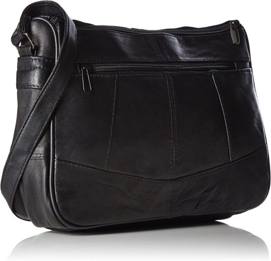 Lorenz Leather Handbag # 1968 - Black - Image 2