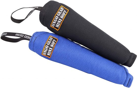 DINGO GEAR Soft Bite Sleeve with a Handle For Puppy Bite Training Handmade of French Material, Blue Mini Decoy Sleeve For Left And Right Hand S01962 - Image 3