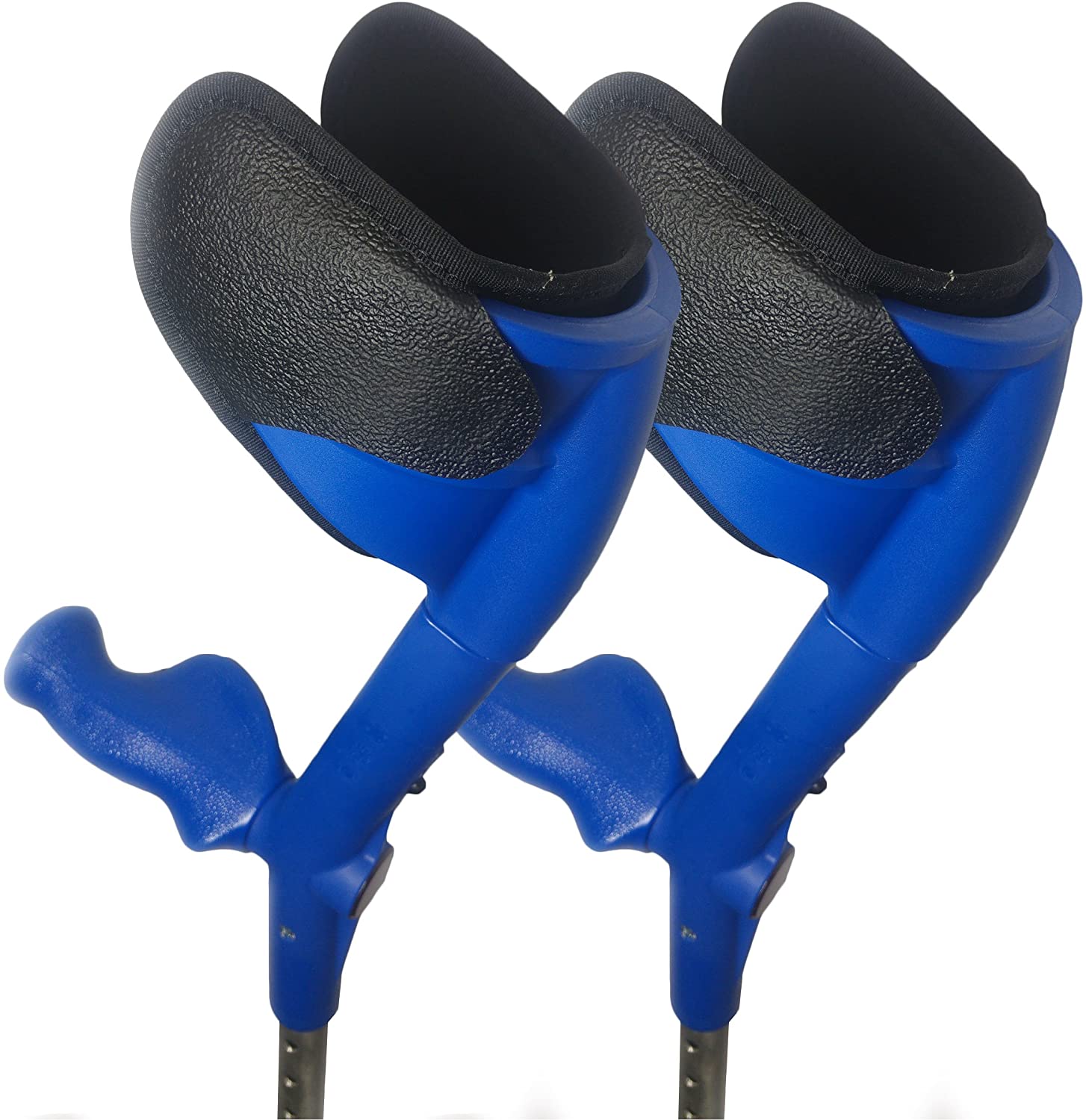 ‘New Walk’ Spring Loaded Anatomic Padded DoubleAdjustable Crutches