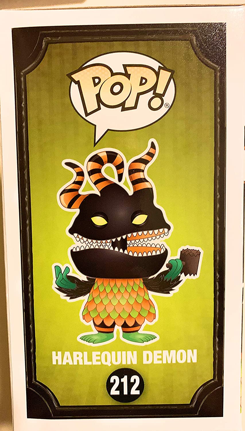POP Funko NBC Harlequin Demon (Glow in The Dark) Vinyl Figure 10 cm, Multicolor - Image 3
