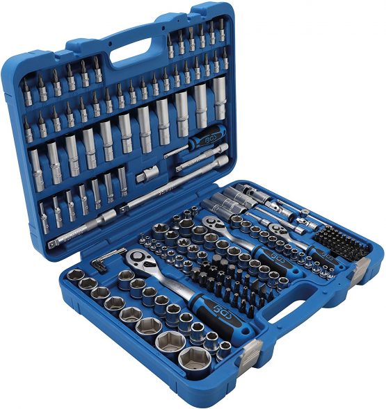 BGS 2243 | Socket Set Hexagon | 6.3 mm (1/4") / 10 mm (3/8") / 12.5 mm (1/2") Drive | 192 pcs. - Image 2