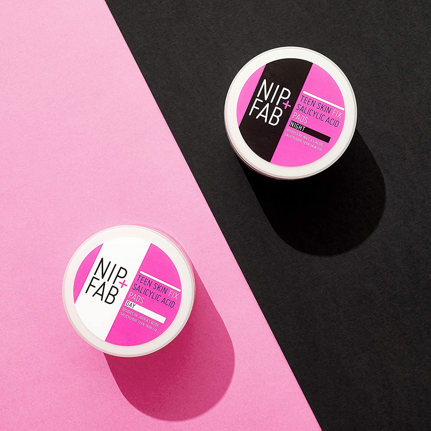 Nip + Fab Saliyclic Fix Cleansing Pads for Face with Hyaluronic Acid Exfoliating Facial Pad BHA Exfoliant for Skin Hydration Acne Breakouts and Blemishes - Image 2