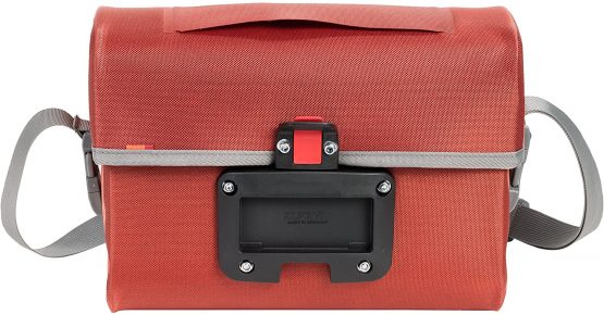 VAUDE Aqua Box Handlebar Bag - PVC-Free Tarpaulin Bike Bag with 6 Litre Storage Volume - Use as a Handlebar Bag or Travelbag with Removable Shoulder Strap - Image 2