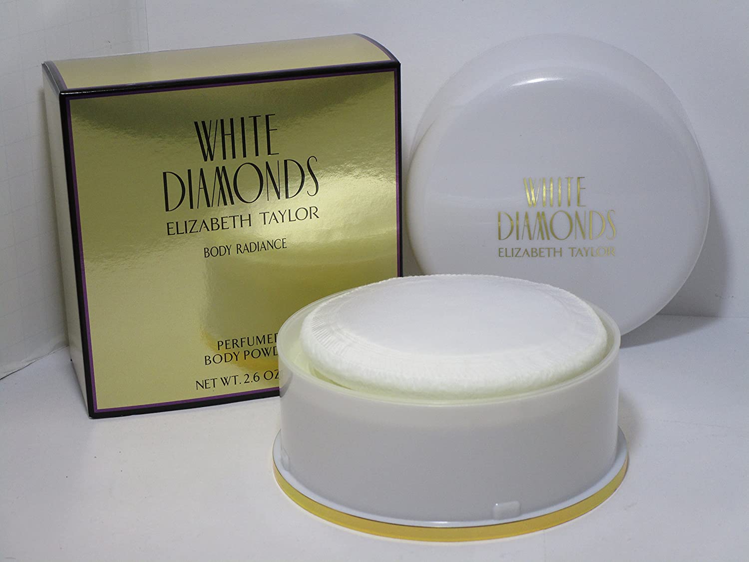 WHITE DIAMONDS by Elizabeth Taylor Dusting Powder 2.6 oz, 0.01 g (Pack of 10464)