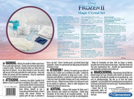 Clementoni 18524 Disney Frozen 2-Magic Crystal Set, Multi-Colour - Image 3