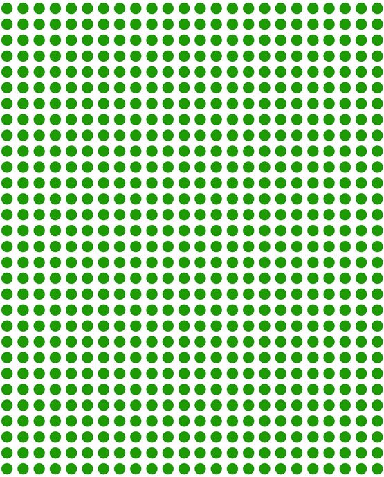 1440 sticky dots, 5 mm, dark blue, made of PVC film, weatherproof, marking points, circles, dots, stickers - Image 2