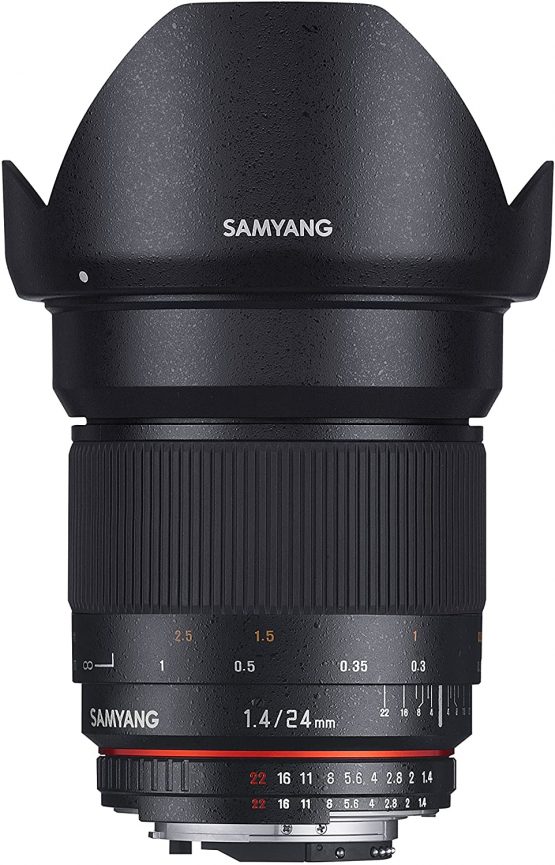 Samyang 24 mm F1.4 Manual Focus Lens for Nikon AE - Image 2
