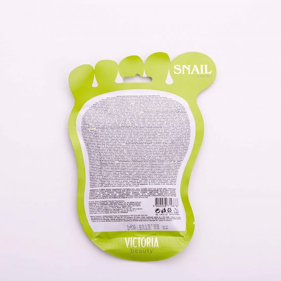 Victoria Beauty Softening, Nourishing and Smoothing “Sock-Type” Foot Mask for Dry or Damaged Feet and Heels, 30g - Image 3