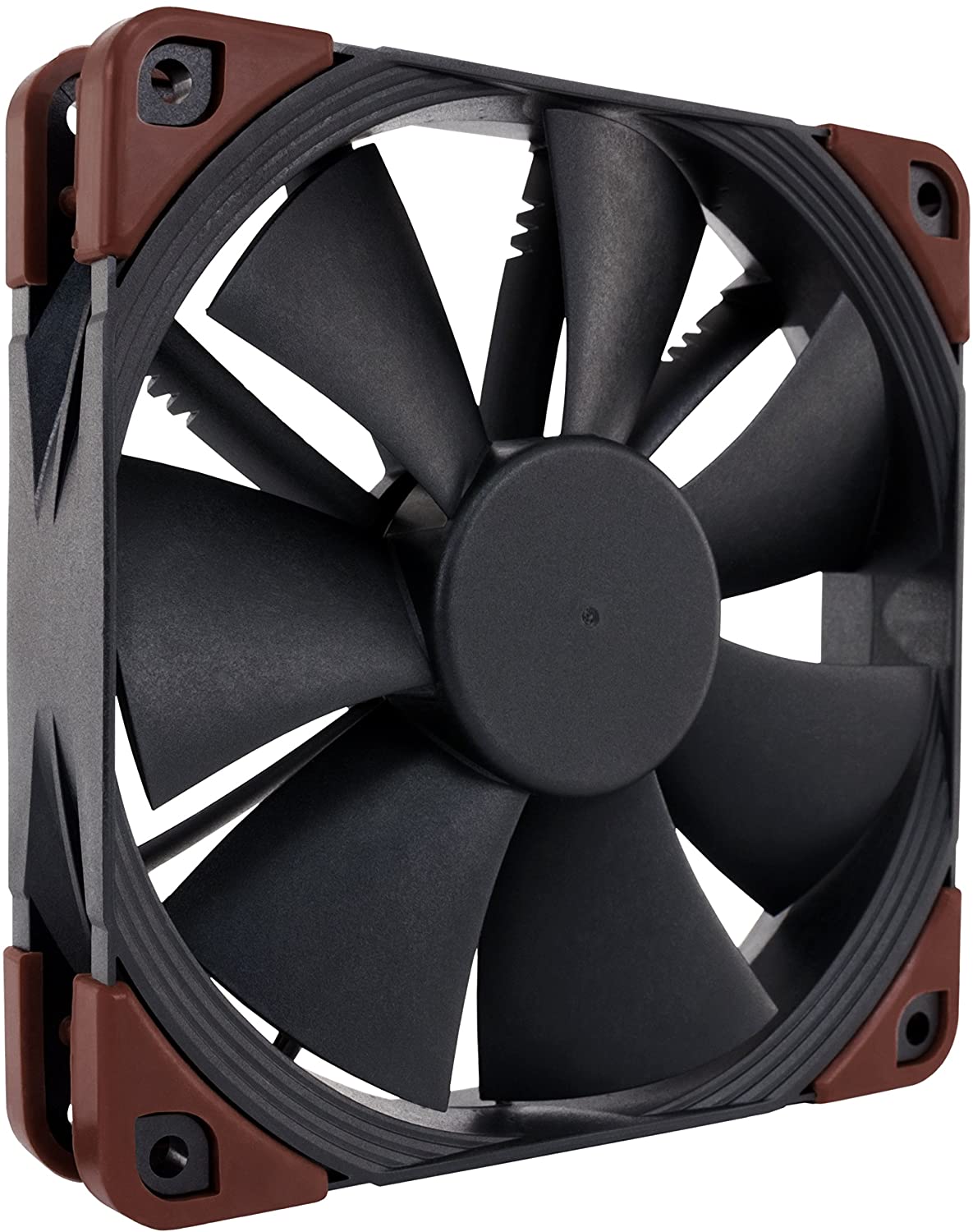 Noctua NF-F12 iPPC 3000 PWM, Heavy Duty Cooling Fan, 4-Pin, 3000 RPM (120mm, Black), 120x120x25 mm