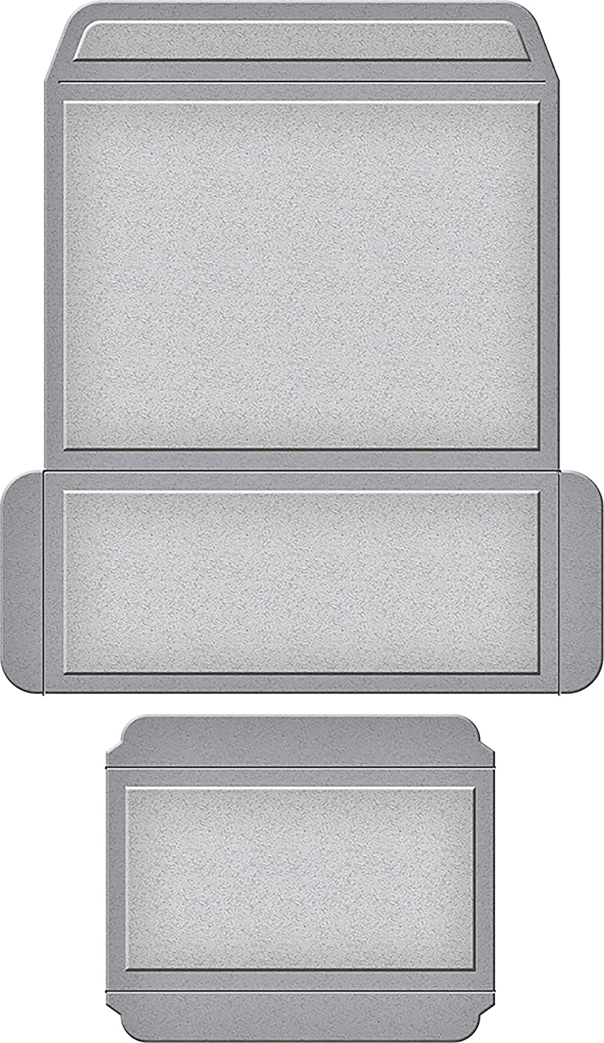 Spellbinders Mini Card/Booklet Gift Box Shapeabilities Die, Metal, Brown, 22 x 17.3 x 0.2 cm - Image 2