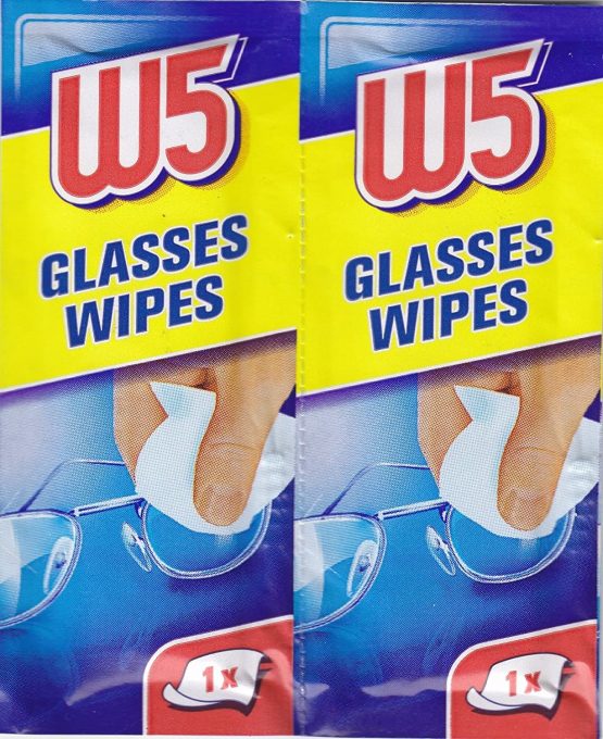 60 Cleaning Wipes W5 Suitable to Clean Glasses, Cameras, Binoculars, car Mirrors, Helmet Visors, Computer Screens, televisions, Mobile Phones iPhone Android - Image 2