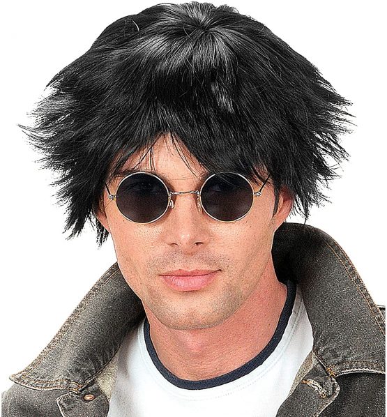 Beat Black Wig for Hair Accessory Fancy Dress