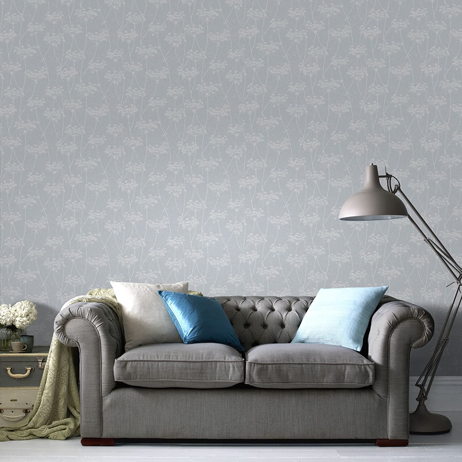 Superfresco Easy Aura Blue Wallpaper, 52 x 1000 cm
