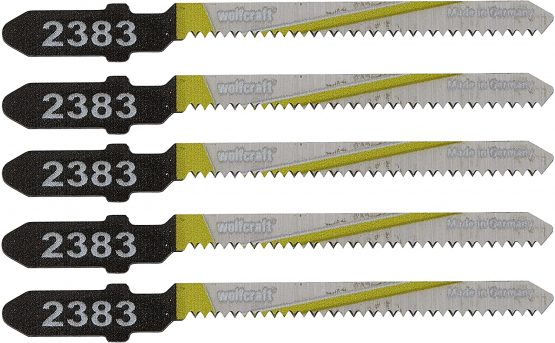Wolfcraft 2393000 Jigsaw T-Shaft Blades
