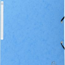 Exacompta Folder 5569E, Manila Cardboard DIN A4 Turquoise
