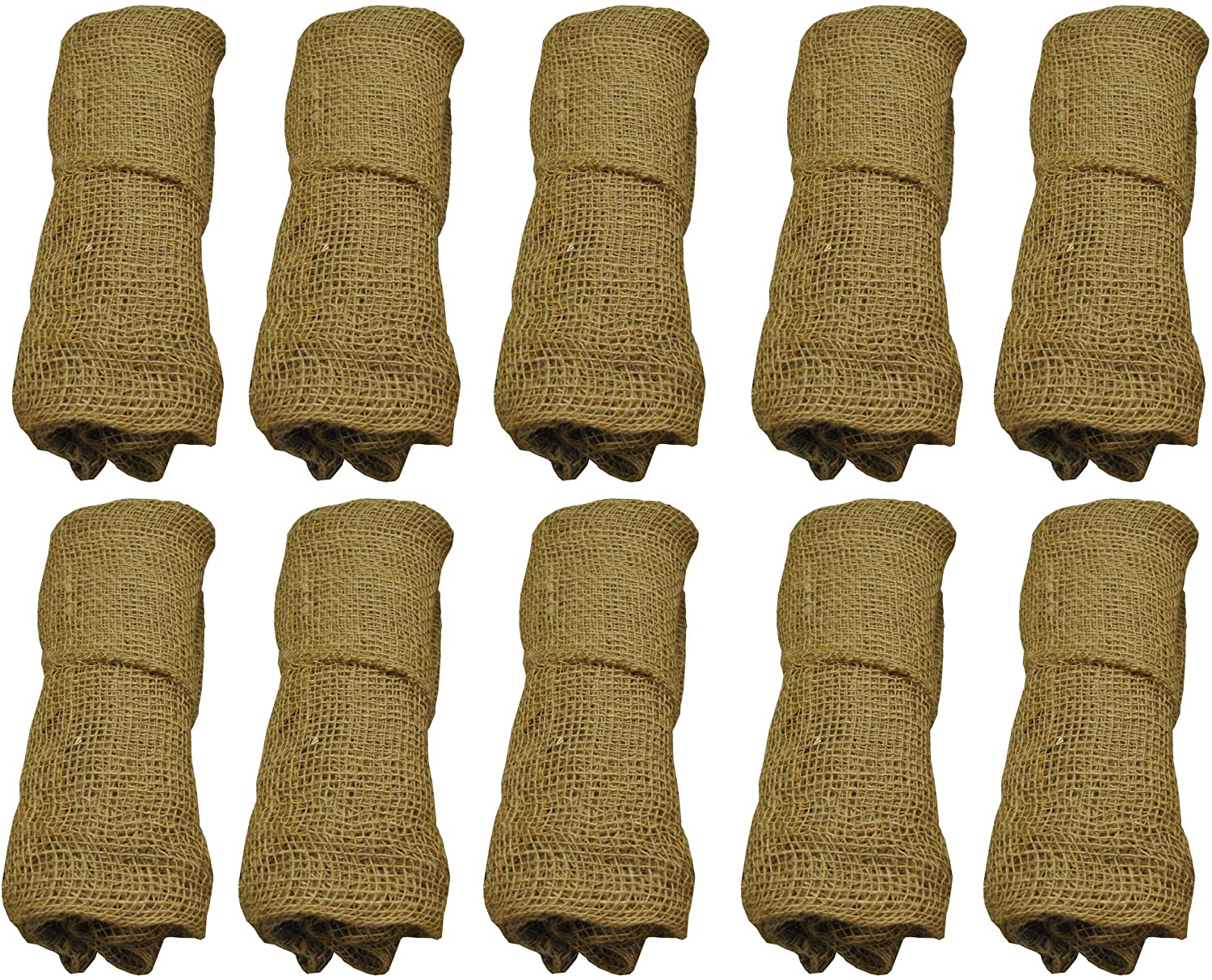 Selections Compostable Leaf Sacks Bags Biodegradable Composter Jute (100 x 80cm) - Pack of 10, 1 count (Pack of 10)