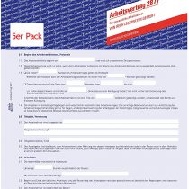 Avery Zweckform 2877 5 Work Contract for Commercial Sector 2 Pcs. SD – Pack of 5