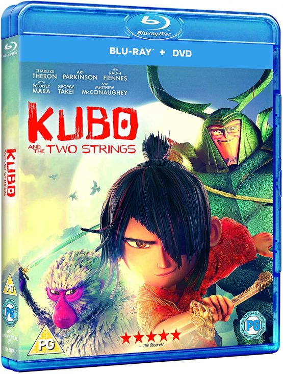 Kubo And The Two Strings (Blu-ray + Digital Download) [2016]