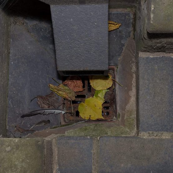 Simply Hardware Drain Guard/Swirl Drain Cover - 2 Pack - 150 x 150mm Stainless Steel - Keep Drains Clear from Leaves & Debris - Image 2