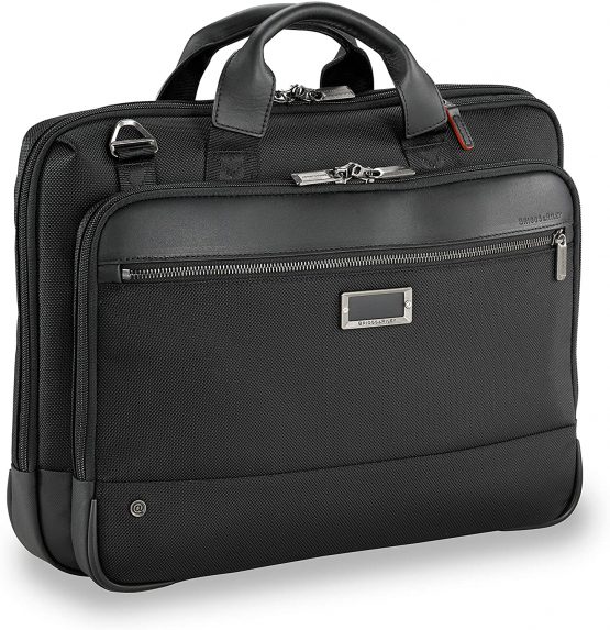 Briggs & Riley Unisex @Work Slim Brief Briefcase - Image 3