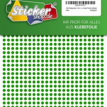 1440 sticky dots, 5 mm, dark blue, made of PVC film, weatherproof, marking points, circles, dots, stickers