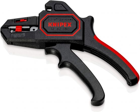 KNIPEX Automatic Insulation Stripper (180 mm) 12 62 180 - Image 2