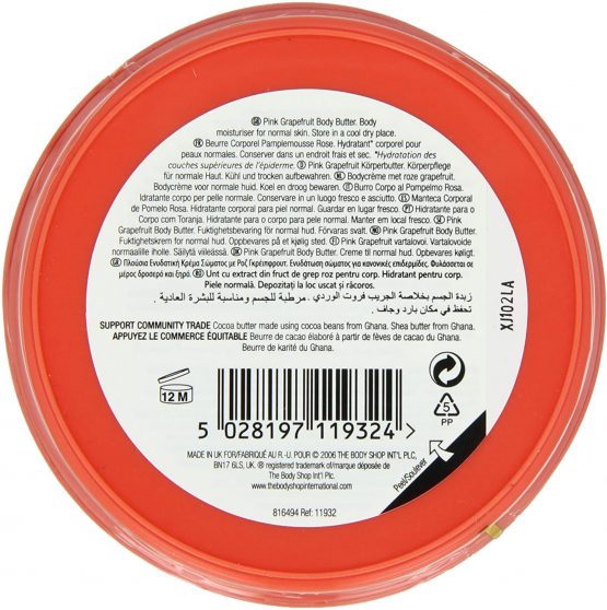 The Body Shop Pink Grapefruit Body Butter 200 ml - Image 3